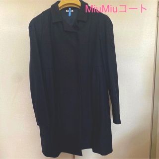 MIU MIU - ミュウミュウコートの通販 by chocoMint's shop MIU MIU - ミュウミュウコートの通販 by chocoMint's shop