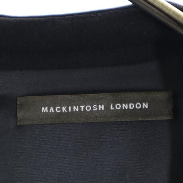マッキントッシュロンドン ワンピース 40 黒 MACKINTOSH LONDON 三陽商会 日本製 レディース   【221021】