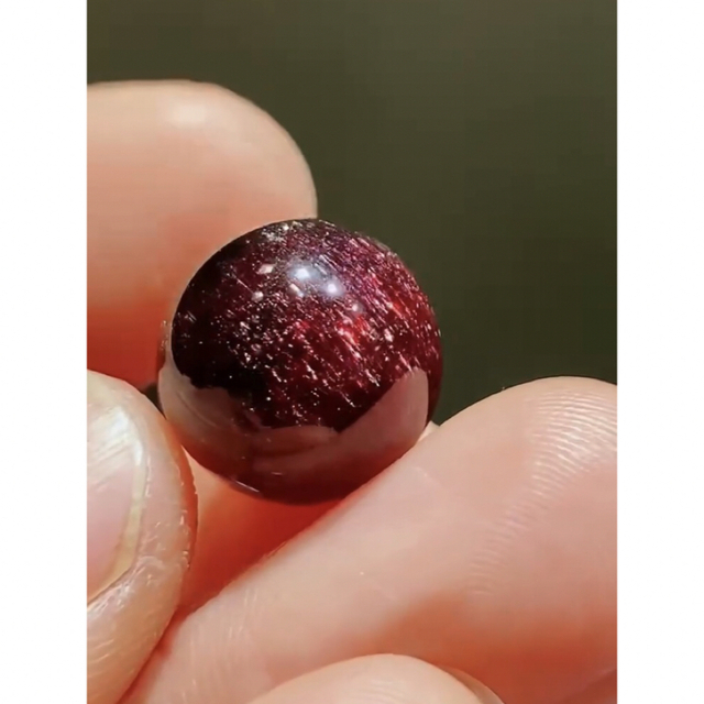 ⭐︎【高級】フラワー パープルルチル スーパーセブン 丸玉 13.8mm-