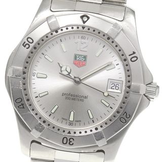 ベルト訳あり☆ ★保証書付き【TAG HEUER】タグホイヤー プロフェッショナル200m デイト WK1112-1 クォーツ メンズ_730483