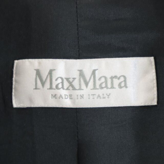 マックスマーラ ジャケット テーラード ベルト付き ウール シルク イタリア製