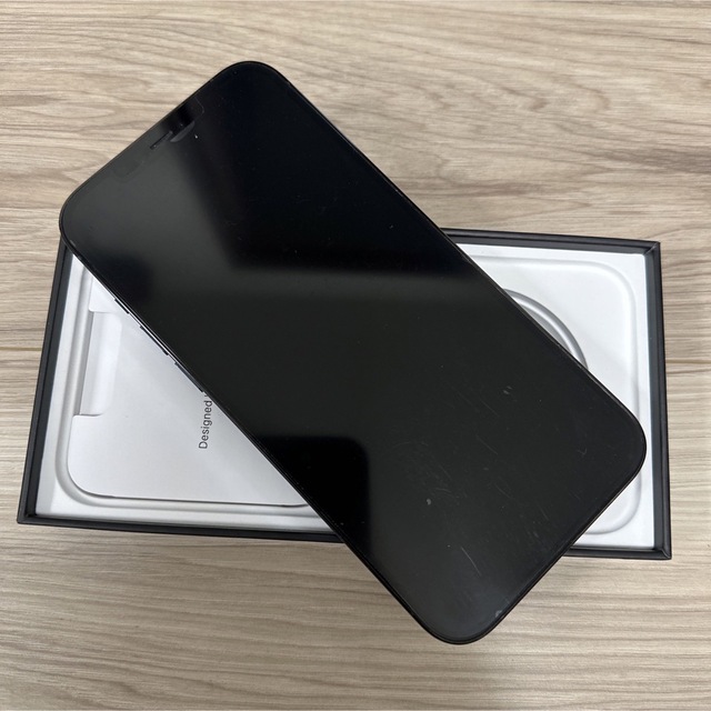 【美品】iPhone 12 Pro Max ブルー 128 GB SIMフリー