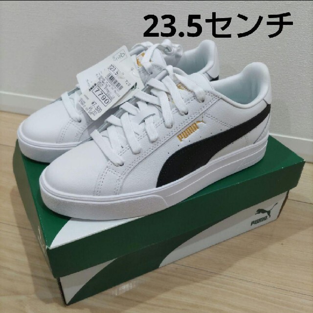 【未使用】 PUMA プーマ 厚底 スニーカー 24.5㎝