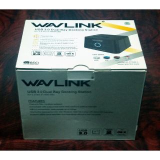 WAVLINK USB3.0 Dual Bay /  WL-ST334U(PC周辺機器)