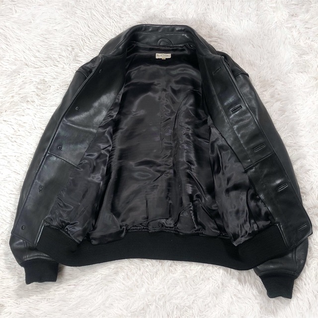 Paul Smith ポールスミス A-2 レザージャケット ブルゾン 牛革 【25
