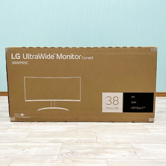 LG 38WP85C-W 37.5インチ ウルトラワイドモニター219パネル