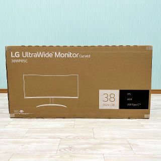 エルジーエレクトロニクス(LG Electronics)のLG 38WP85C-W 37.5インチ ウルトラワイドモニター(ディスプレイ)