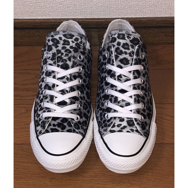 美品 CONVERSE ALLSTAR 100 OX 24.5cm レオパード 1