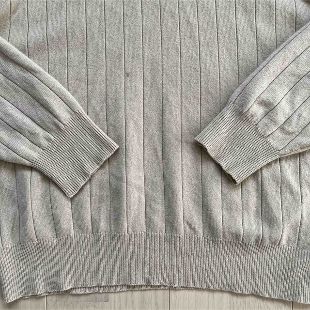希少モデル⭐カシミヤプライム カシミヤ100% 高級 半袖セーター L ベージュ