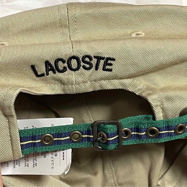 LACOSTE(ラコステ)のラコステ　チノキャップ　　キャップ　フリーサイズ メンズの帽子(キャップ)の商品写真