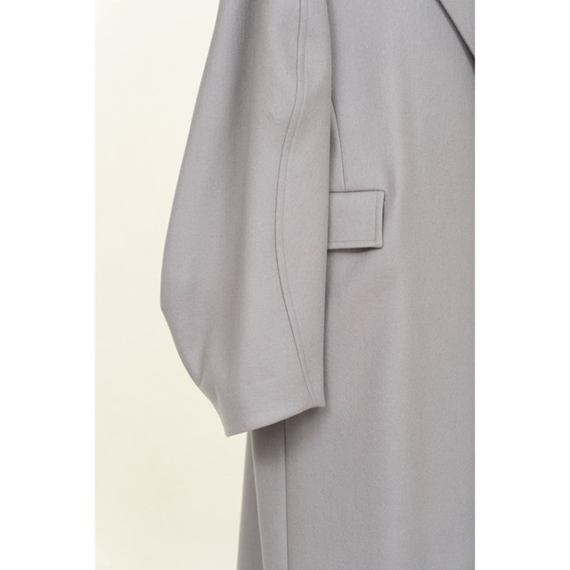 IIROT - IIROT Melton Long Coat_Grayの通販 by aya's shop IIROT - IIROT Melton Long Coat_Grayの通販 by aya's shop