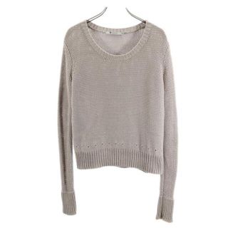 アレキサンダーワン(Alexander Wang)のアレキサンダーワン ニット XS ベージュ系 Alexander Wang 長袖 セーター メンズ 【中古】  【221017】(ニット/セーター)