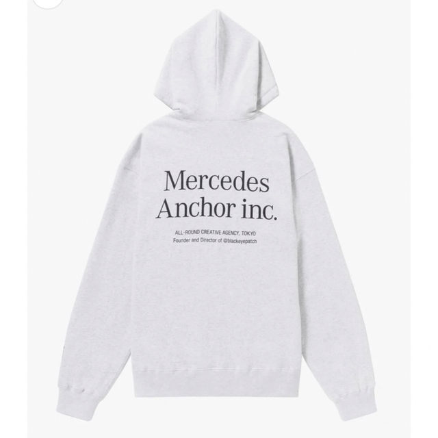 Mercedes Anchor inc. Hoodie アッシュ