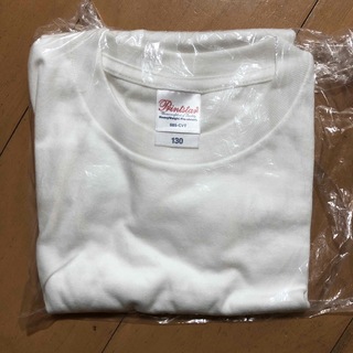 新品★半袖白Tシャツ★130cm(Tシャツ/カットソー)