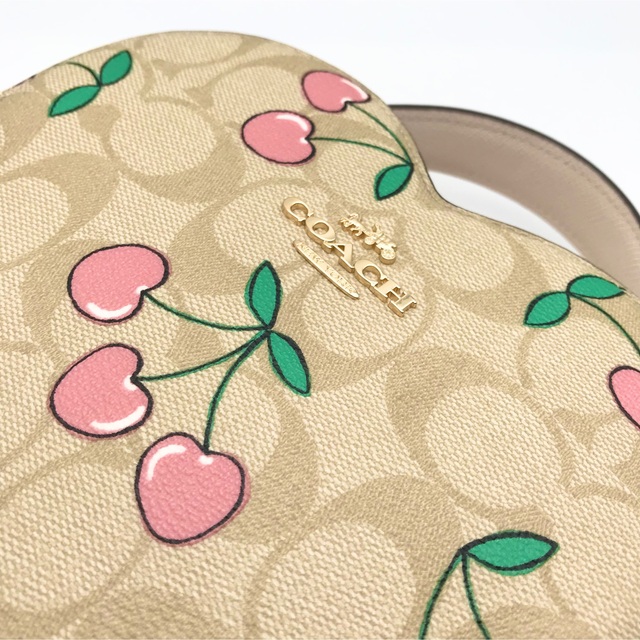 COACH バッグ ★大人気★ ハートクロスボディ ハート チェリー 新品