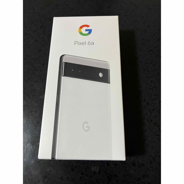 Google Pixel(グーグルピクセル)のGoogle pixel6a ホワイト　128GB 一括購入新品未使用　送料無料 スマホ/家電/カメラのスマートフォン/携帯電話(スマートフォン本体)の商品写真