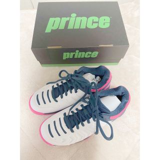 プリンス(Prince)のprince テニスシューズ 23.5 GRASSSAND CLAYCOURT(シューズ)