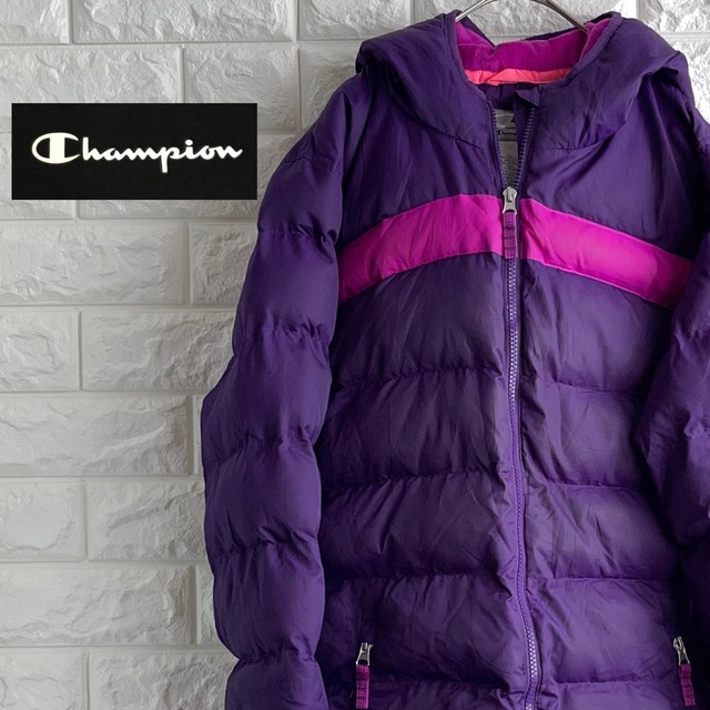 Champion(チャンピオン)の【Champion】kids中綿  ジャケット（XL/TG 14-16） キッズ/ベビー/マタニティのキッズ服女の子用(90cm~)(ジャケット/上着)の商品写真