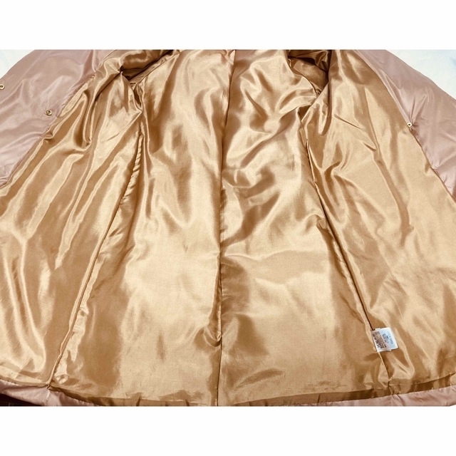 ジュンコシマダ ダウンコート 素敵なゴールド色❓ 上品でシンプルなデザイン 新品