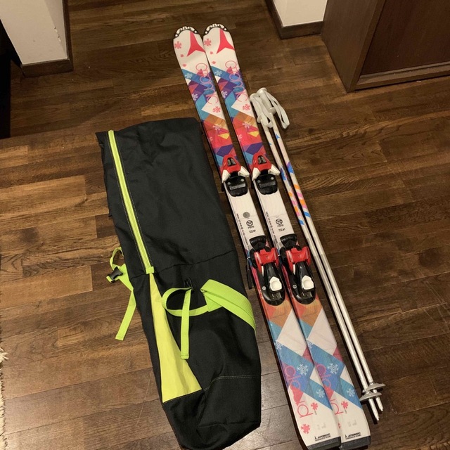 ATOMIC スキーセット 140cm スノーホワイト スキー 板 guide-ecoles.be