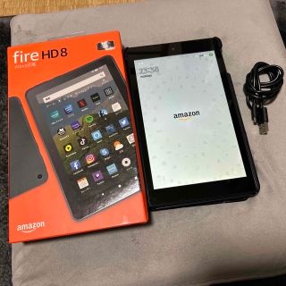 アンドロイド(ANDROID)のFire HD 8 16GB ブラック　第8世代(タブレット)