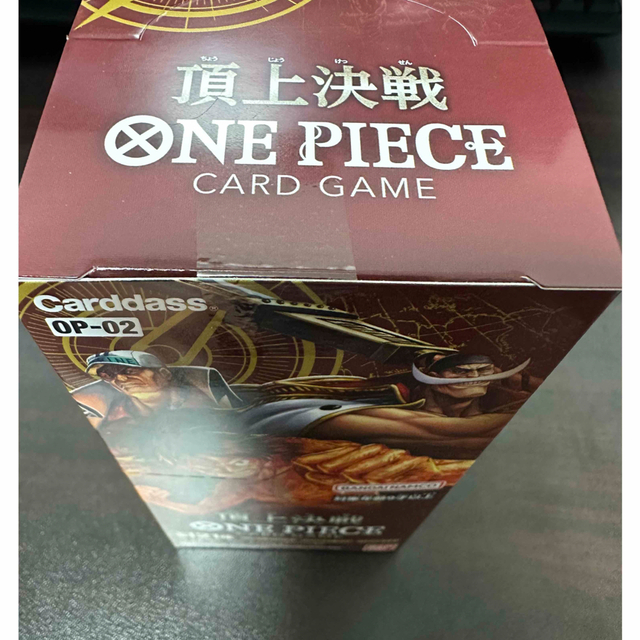 ワンピース　頂上決戦　未開封　1BOX  おまけ付き エンタメ/ホビーのトレーディングカード(Box/デッキ/パック)の商品写真