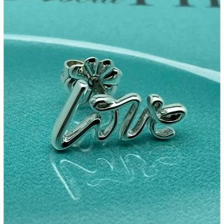Tiffany & Co. - Tiffany&Co. ティファニー Love シングル 片耳
