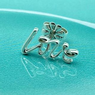 Tiffany & Co. - Tiffany&Co. ティファニー Love シングル 片耳