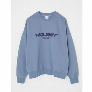 マウジー(moussy)のmoussy PATCH WORK LOGO プルオーバー(トレーナー/スウェット)