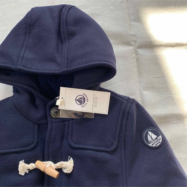 プチバトー ダッフルコート 紺色 3ans 新品 限定 40.0%割引 stockshoes.co