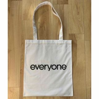 everyone nylon logo tote ブラック  ennoy 三好