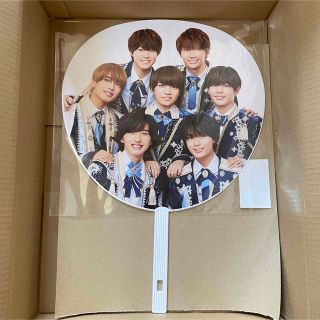 カウコン　うちわ　なにわ男子(アイドルグッズ)