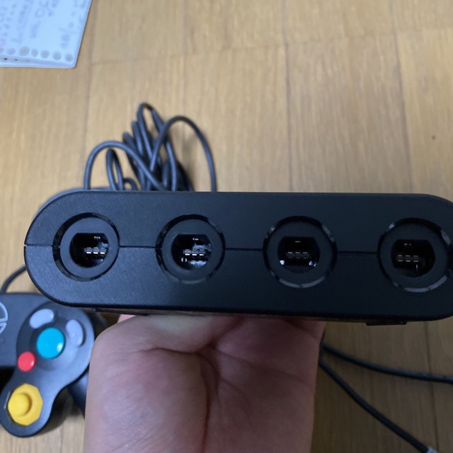 Nintendo Switch(ニンテンドースイッチ)のSwitch スマブラ用プロコン　コネクター付き エンタメ/ホビーのゲームソフト/ゲーム機本体(家庭用ゲーム機本体)の商品写真