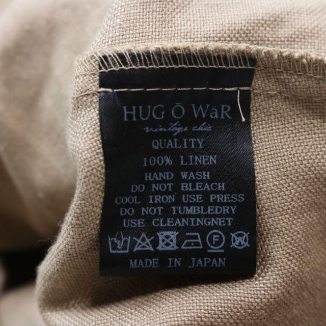 Hug O War(ハグオーワー)のハグオーワー ✨ 起毛リネン フリル チュニック ブラウス レディースのトップス(チュニック)の商品写真