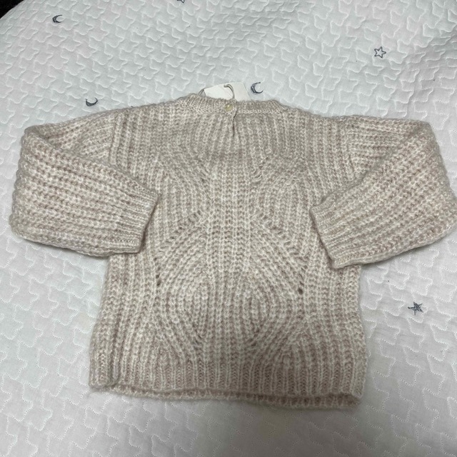 ZARA KIDS(ザラキッズ)の【新品未使用】ZARA baby ニット 12-18m キッズ/ベビー/マタニティのベビー服(~85cm)(ニット/セーター)の商品写真