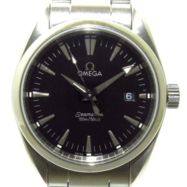 【送料無料/新品】 OMEGA 黒 メンズ 2518.50  腕時計美品 オメガ - その他