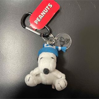 ピーナッツ(PEANUTS)の【この時期にピッタリ】スヌーピー  カナビラマスコット　帽子バージョン(キーホルダー)