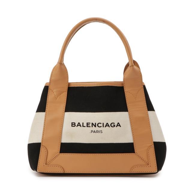 内祝い】 Balenciaga - バレンシアガ トートバッグ ネイビーカバXS