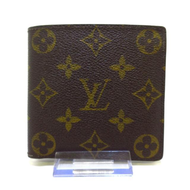 新発売 LOUIS VUITTON ルイヴィトン 2つ折り財布 モノグラム 財布