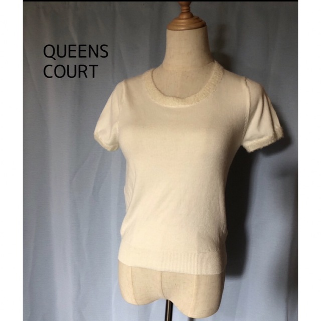 QUEENS COURT(クイーンズコート)のクイーンズコート　ニット レディースのトップス(ニット/セーター)の商品写真