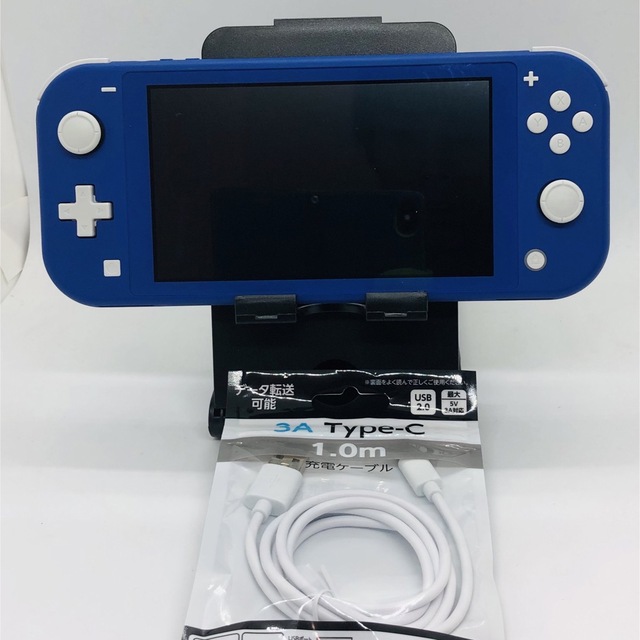 超美品 Switch Lite (ブルー)本体 携帯用ゲーム機本体