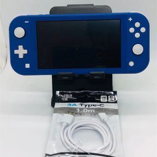 ニンテンドースイッチ(Nintendo Switch)のSwitch Lite （ブルー）本体(携帯用ゲーム機本体)