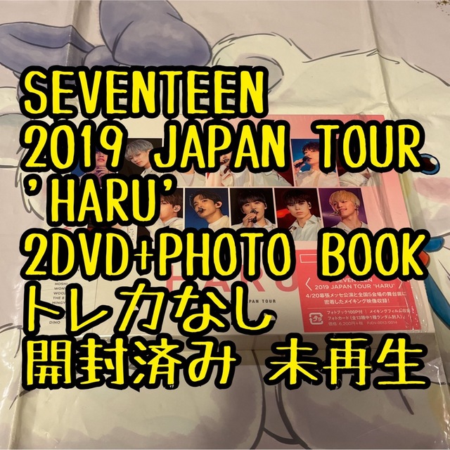 SEVENTEEN(セブンティーン)の火 中古 トレカなし DVD HARU seventeen エンタメ/ホビーのCD(K-POP/アジア)の商品写真