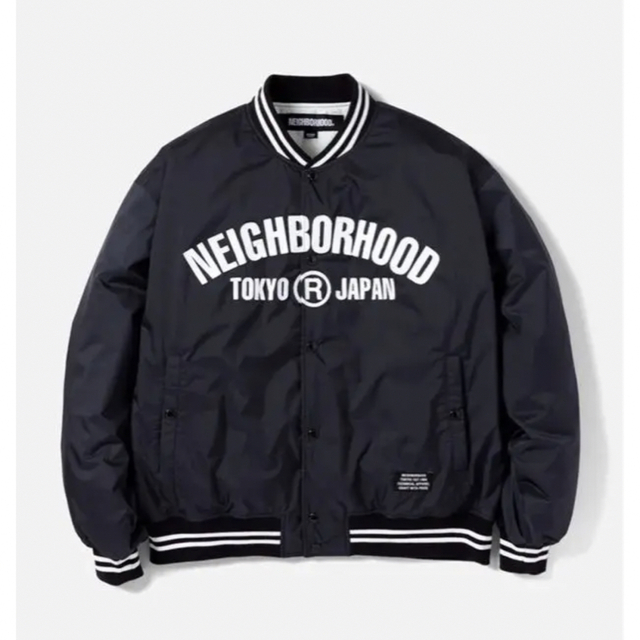 TOKYO DRIVE THE STADIUM JACKET BLACK