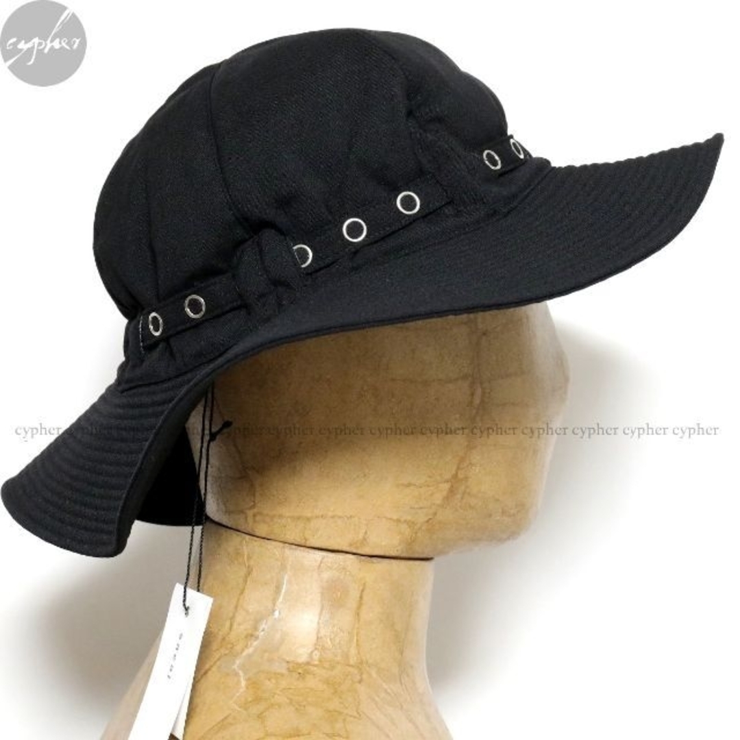 sacai(サカイ)の新品 サカイ スーチング メトロ バケット ハット ブラック sacai 黒 メンズの帽子(ハット)の商品写真