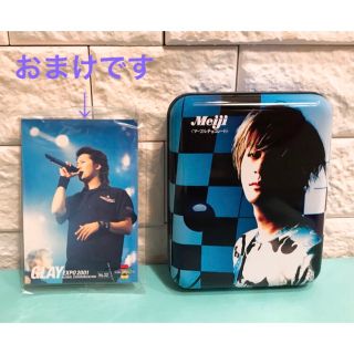 GLAY（TERUさん）お菓子缶(ミュージシャン)