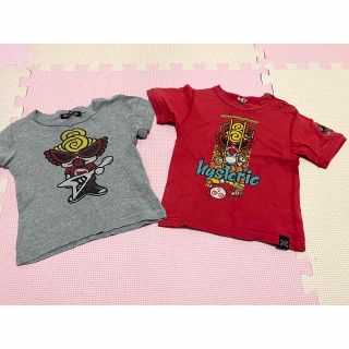 ヒステリックミニ(HYSTERIC MINI)のヒスミニ　2枚セット　半袖Tシャツ (Ｔシャツ)