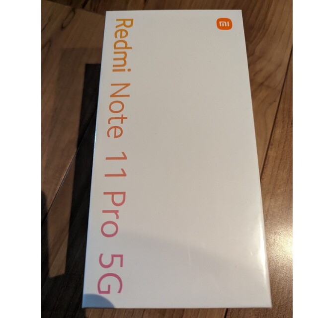 新品未使用未開封　Xiaomi Redmi Note 11 pro 5g　本体