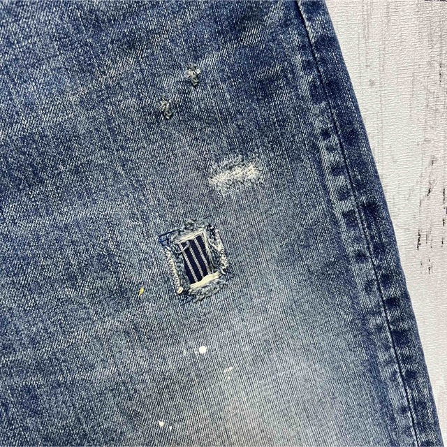 ordinary fits ダメージ加工サルエルデニム!日本製!
