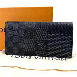 ルイヴィトン(LOUIS VUITTON)の【未使用】ルイヴィトン　ブラザNM　ダミエ・グラフィット 3D　正規品(長財布)